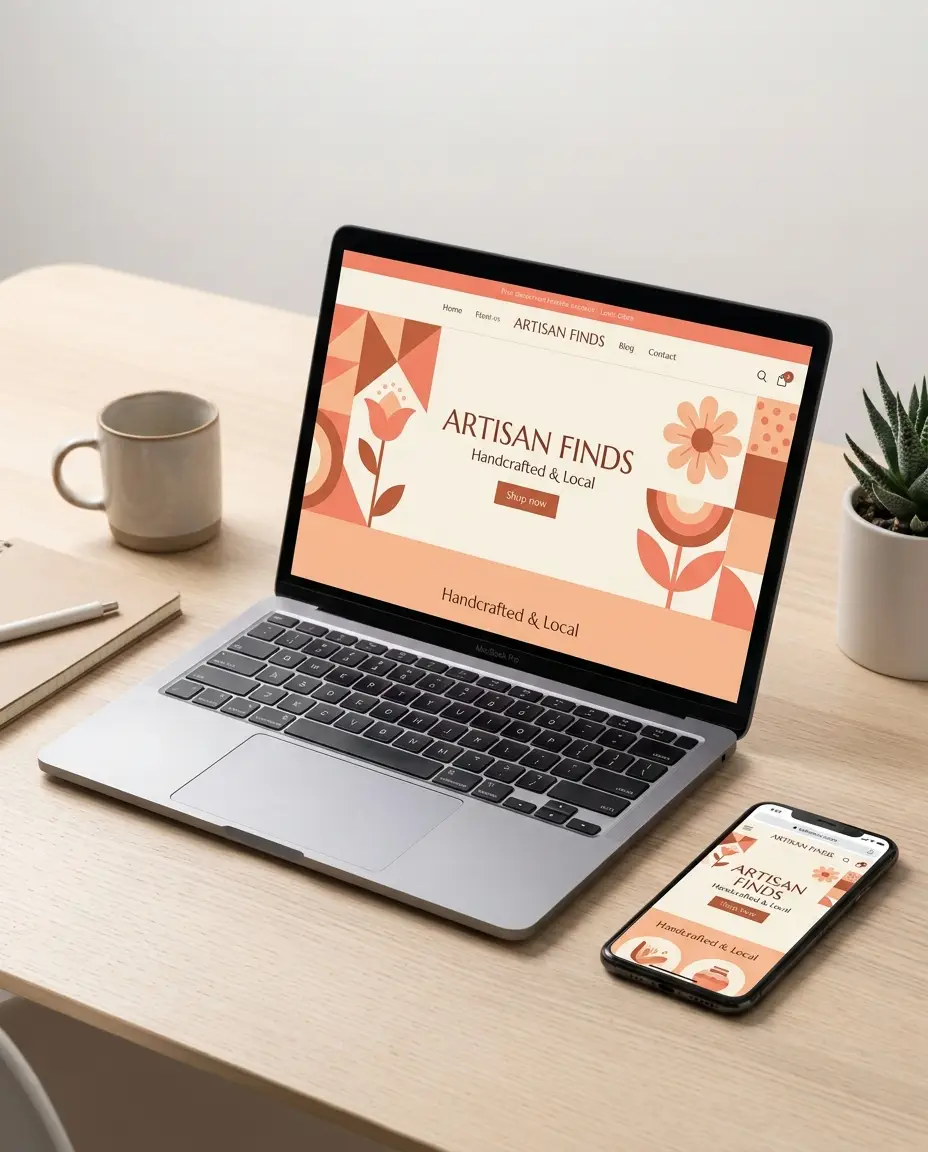 A beautiful modern website designed by LaunchKit